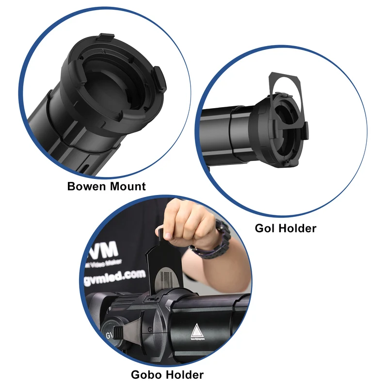 GVM CXT36 Spot lens For Power 300W or less Monolight
