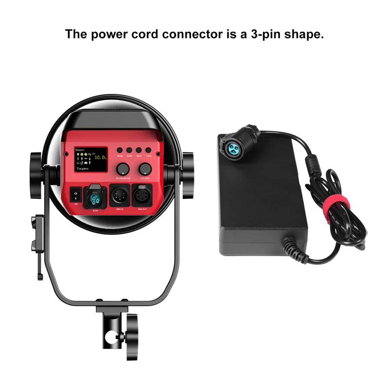 GVM PRO SD300C 300W High Power RGB&Bi-Color Monolight(Includes a free 26'' lantern worth $99）