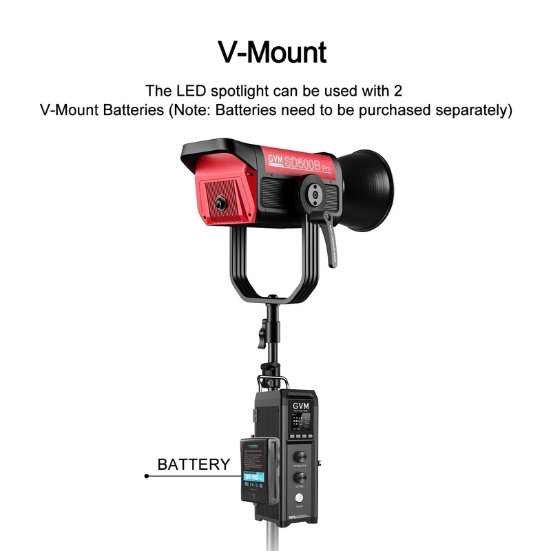 GVM PRO-SD500B 500W Bi-Color Monolight (Buy 1 Get 1 Free)(Add 2 items to cart)