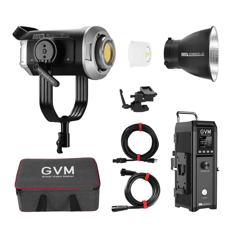 GVM SD600S-II 600W Upgraded Daylight LED Video Light
