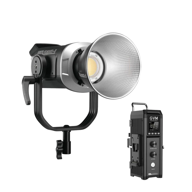 GVM SD600D-II 600W Upgraded Bi-Color LED Video Light（Open Box）