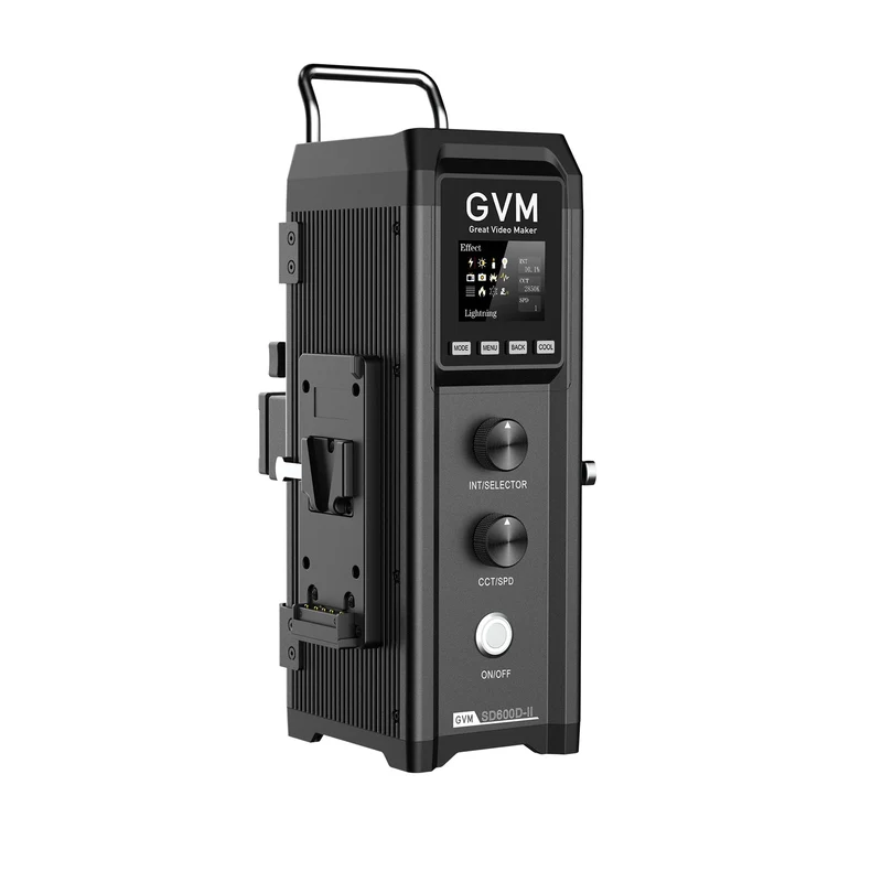GVM SD600D-II 600W Upgraded Bi-Color LED Video Light（Open Box）