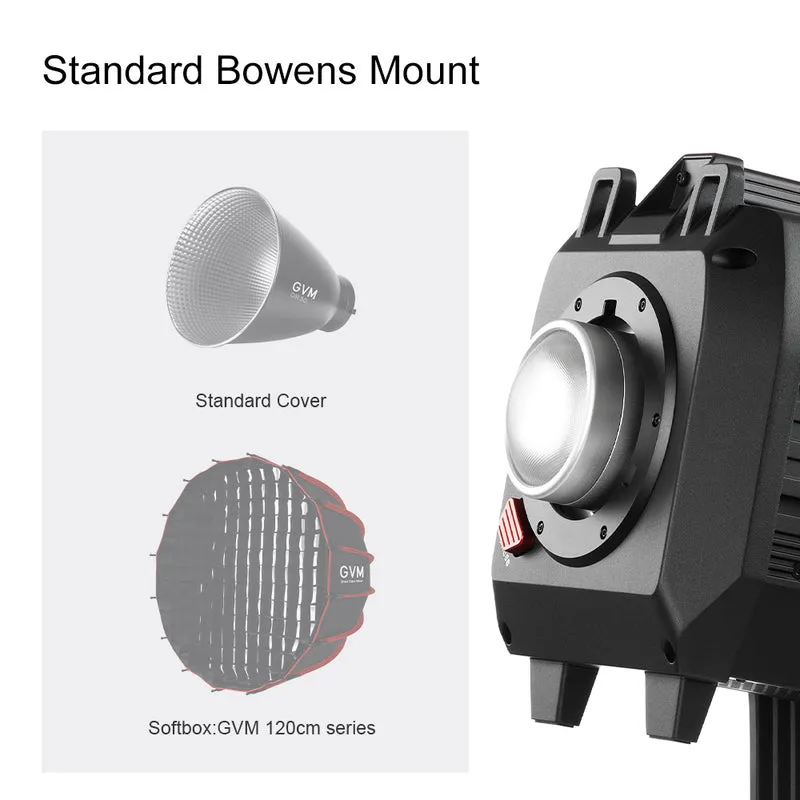 GVM 1200B AIO 1200W Cinema Lighting Equipment DMX Bicolor LED Spotlight Kit（OPEN BOX）