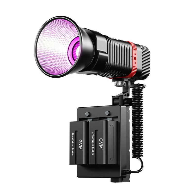 GVM PL60C 60W RGB Pocket LED Monolight