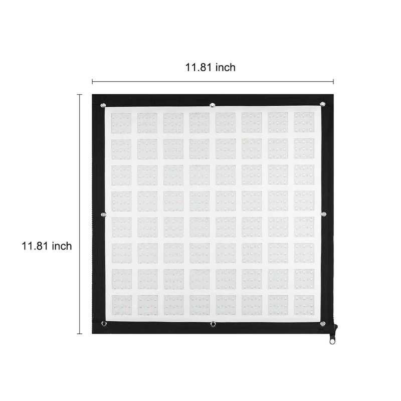 GVM RZ240C 240W Zip Tile Modular LED Light Mat