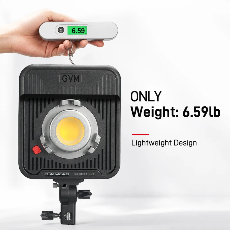 GVM FA300B 300W Bi-Color Photography & Videos LED Light