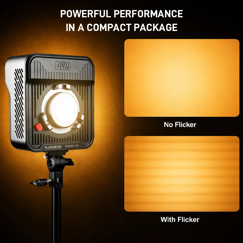 GVM FA300B 300W Bi-Color Photography & Videos LED Light