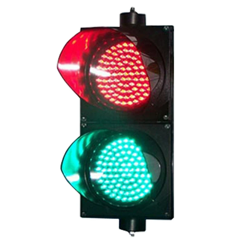 2 stycken LED Trafiksignal 200 Dubbel Standard