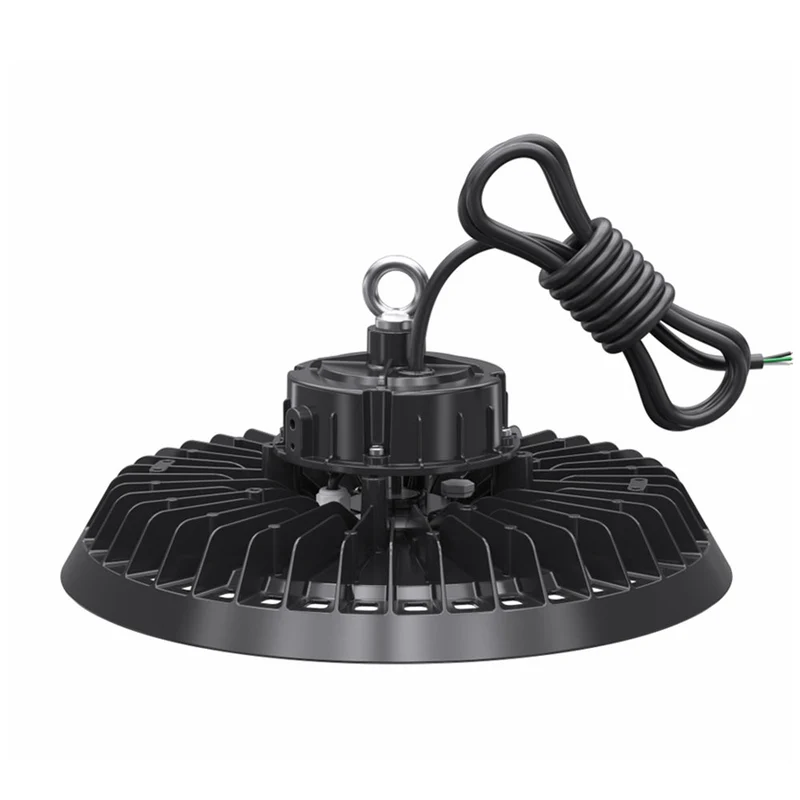 4 stycken (1 kartong) LED High Bay Sensor Black 100W