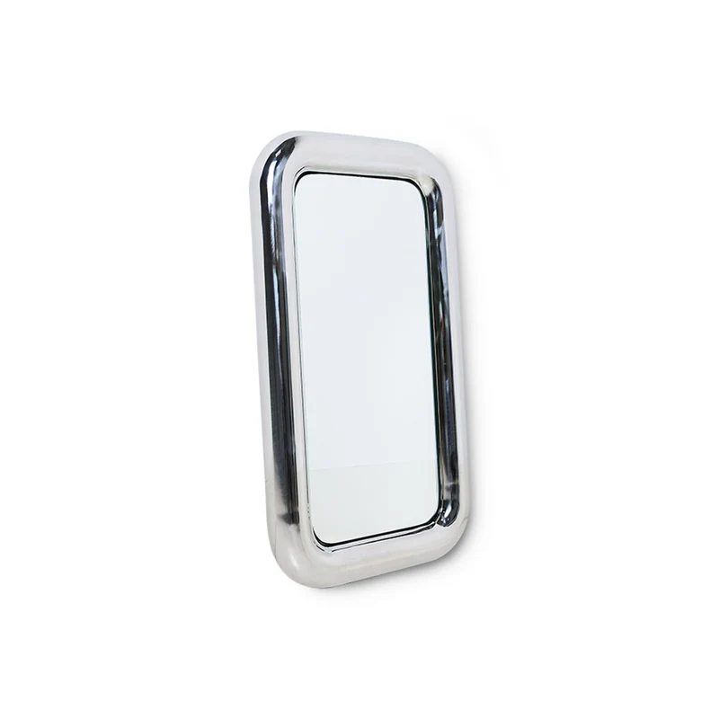 Chubby chrome mirror 80x45cm