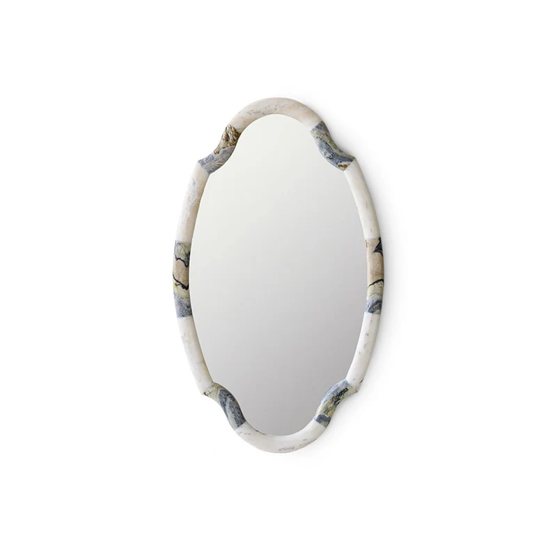 New classics: marble mirror 81x49cm