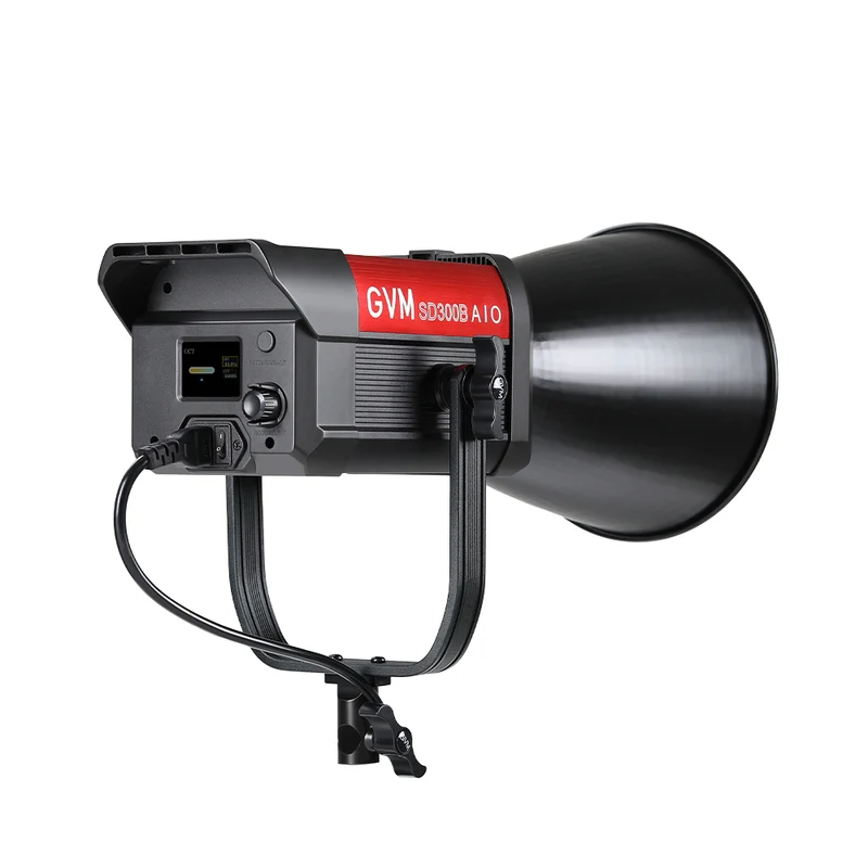 GVM SD300B AIO 300W Bi-Color Monolight With Softbox