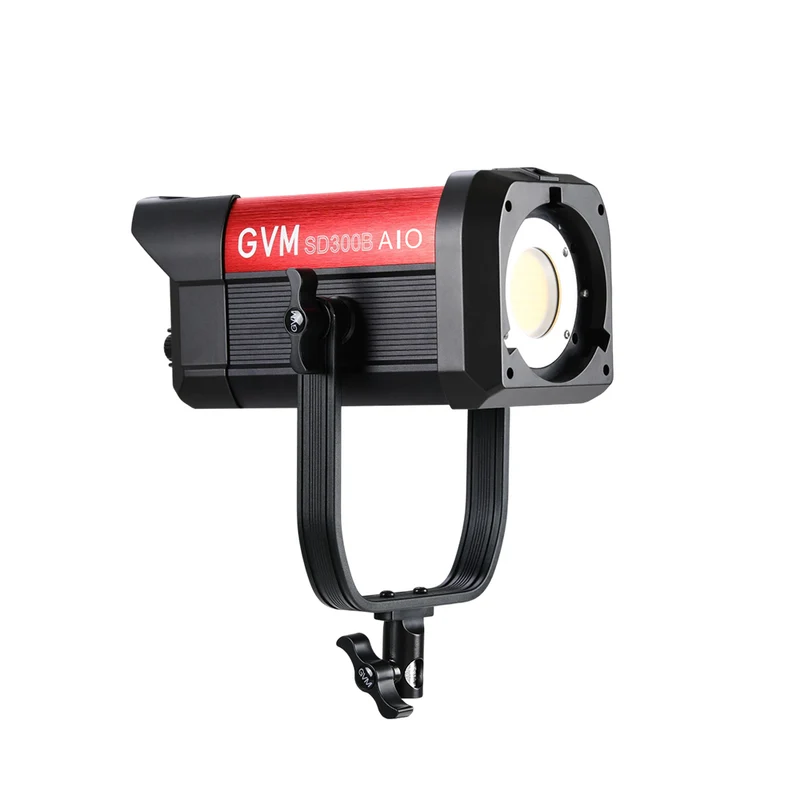 GVM SD300B AIO 300W Bi-Color Monolight With Softbox