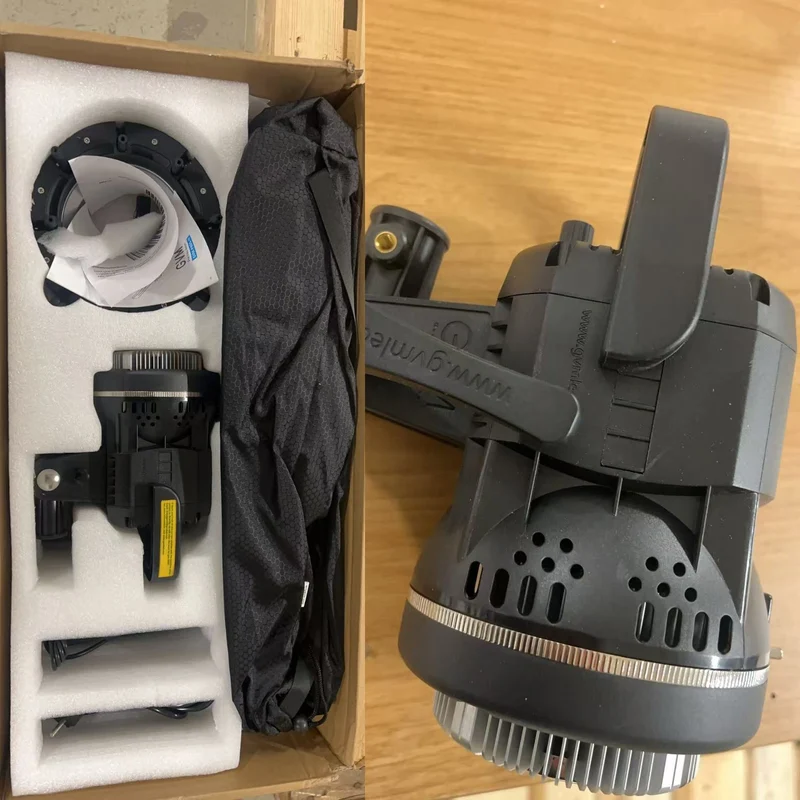 （Open Box）GVM 80W LED Spotlight Daylight Kit with Softbox