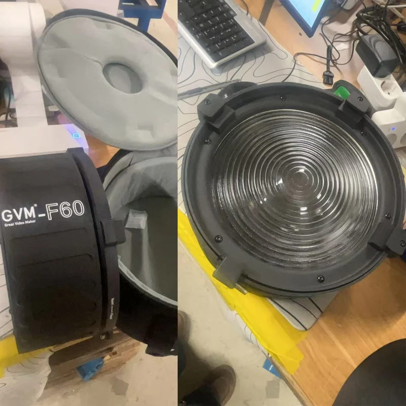 GVM F60 Fresnel Attachment for LED Light Spotlight（Open Box）