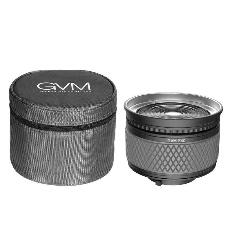 GVM F40 Fresnel Attachment for LED Light Spotlight(300W or less)