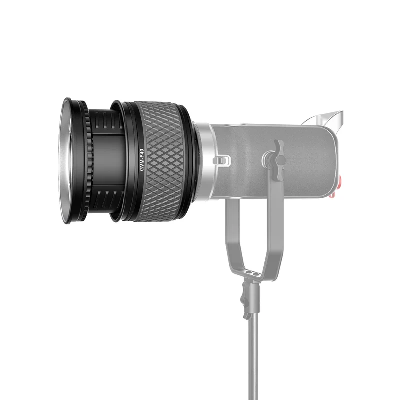 GVM F40 Fresnel Attachment for LED Light Spotlight(300W or less)