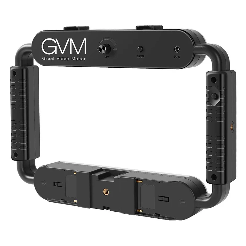 GVM TL-10S Smartphone Video Camera Rig Light with Bluetooth Control（Open Box）
