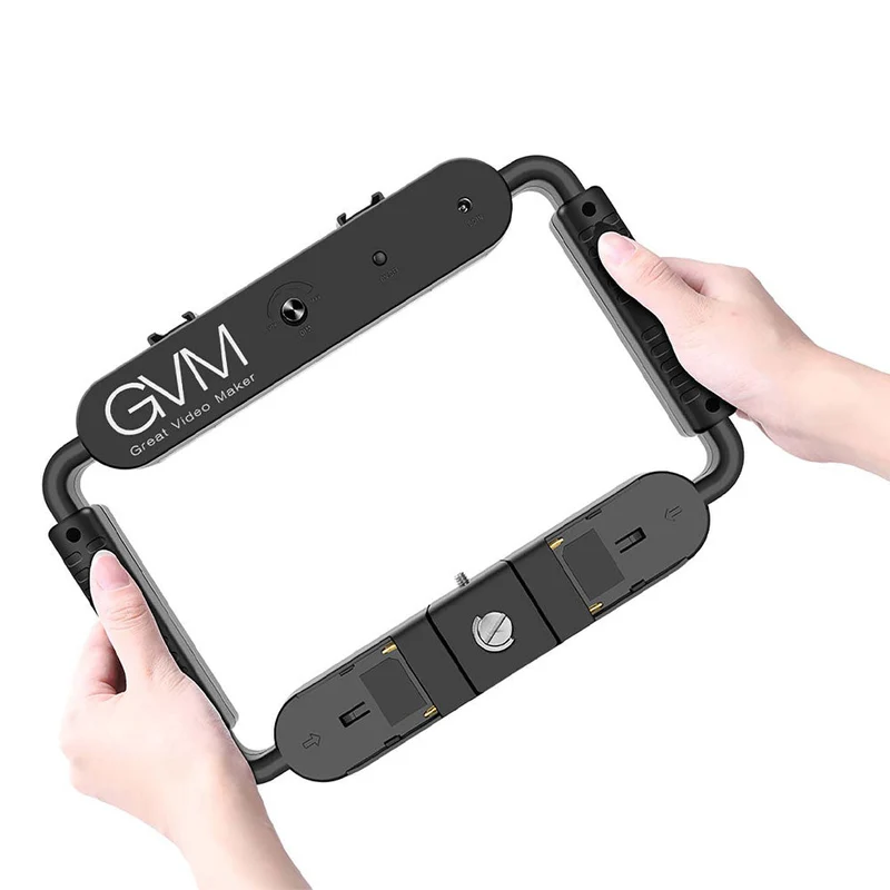 GVM TL-10S Smartphone Video Camera Rig Light with Bluetooth Control（Open Box）