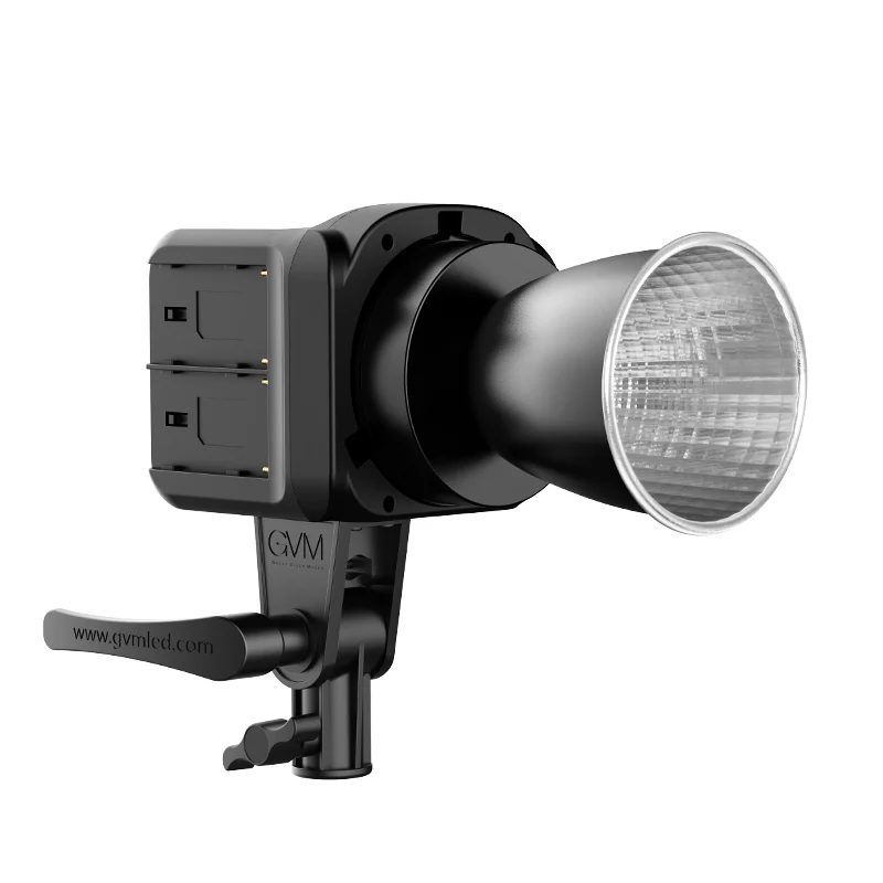 GVM 80w Spotlight silver Daylight Can use Battery (Open Box)