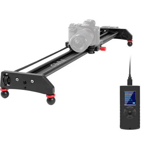 GVM Professional Video Aluminum Alloy Motorized Camera Slider (23″)（Open Box）