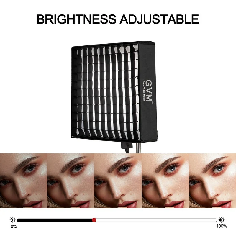 GVM B100C 100W RGB&Bi-Color Flexible LED Light（Open Box）