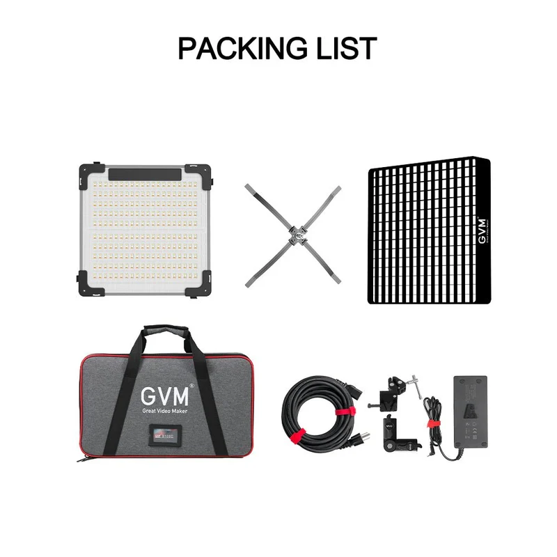 GVM B100C 100W RGB&Bi-Color Flexible LED Light（Open Box）