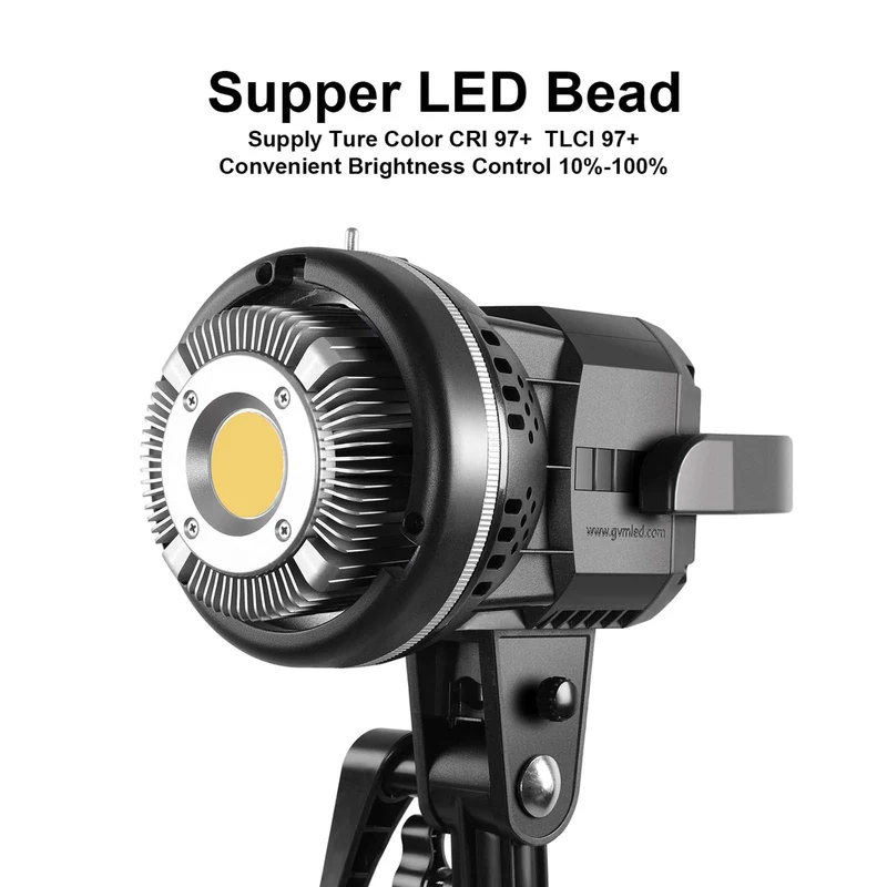 GVM P80S-II 80W LED Spotlight Daylight(Open Box）
