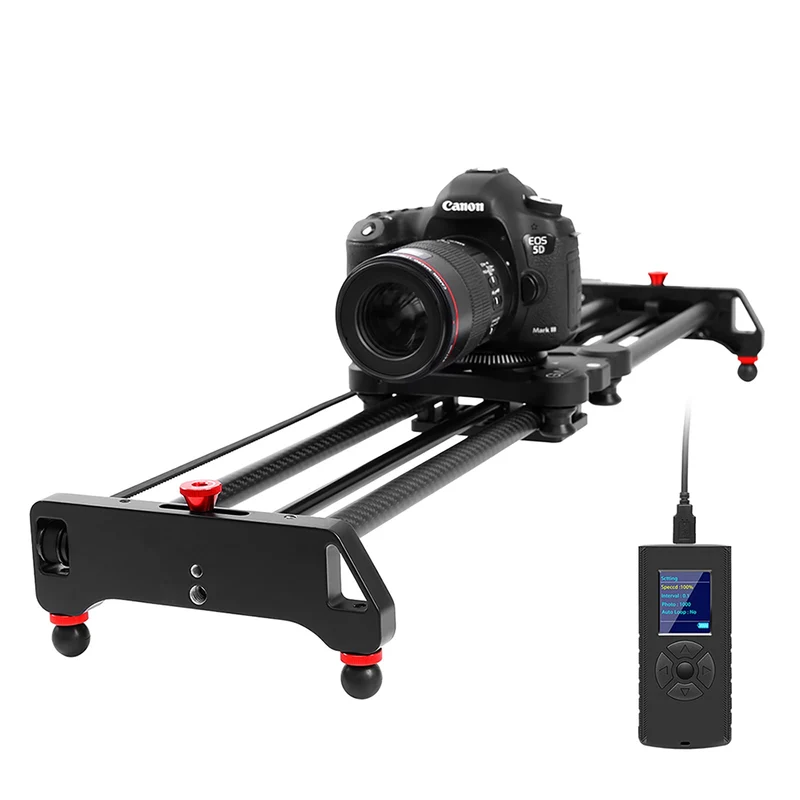 GVM GR-80QD Professional Video Carbon Fiber Motorized Camera Slider (32")