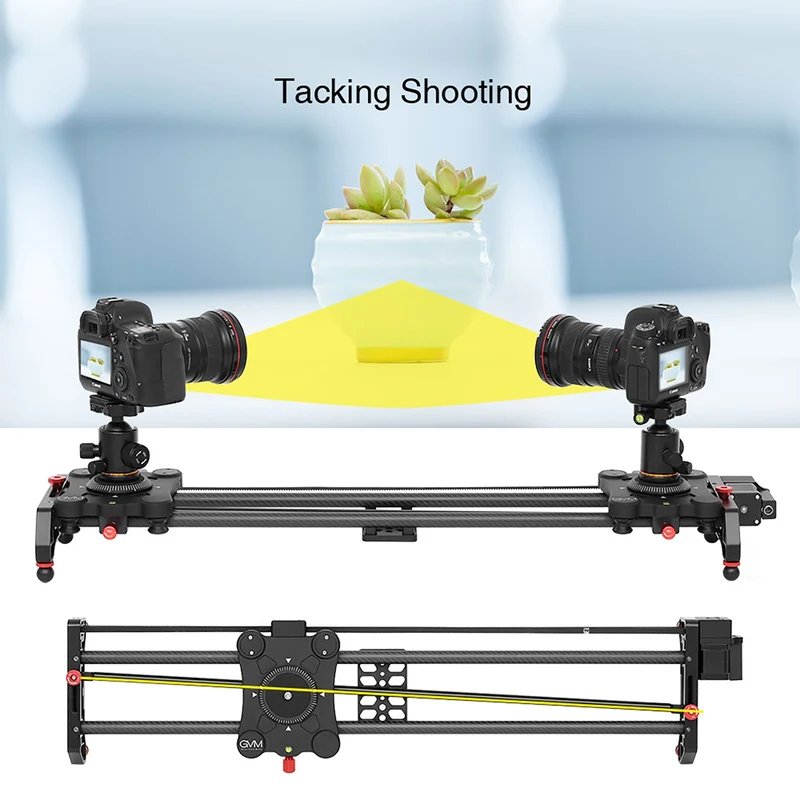 GVM GR-80QD Professional Video Carbon Fiber Motorized Camera Slider (32")