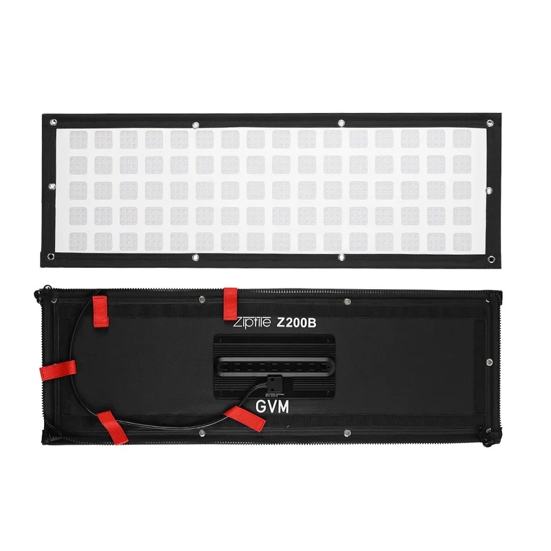Zip Tile Z200B 200W LED Light Mat Bicolor Modular USB-C Flexible Led Video Light
