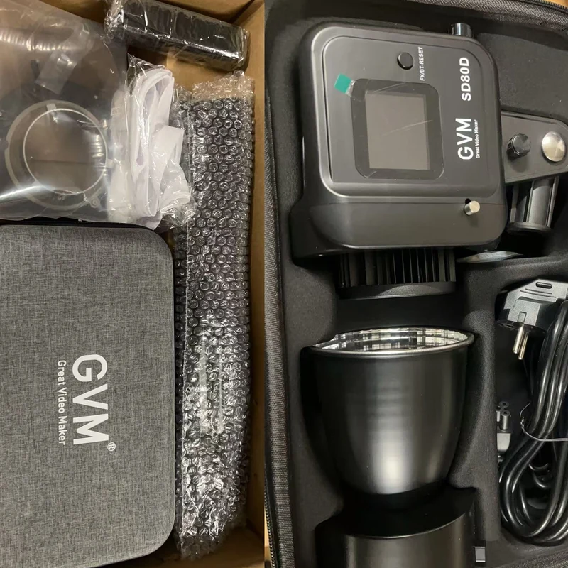 GVM SD80D Bi-Color LED Monolight Kit（Open Box）