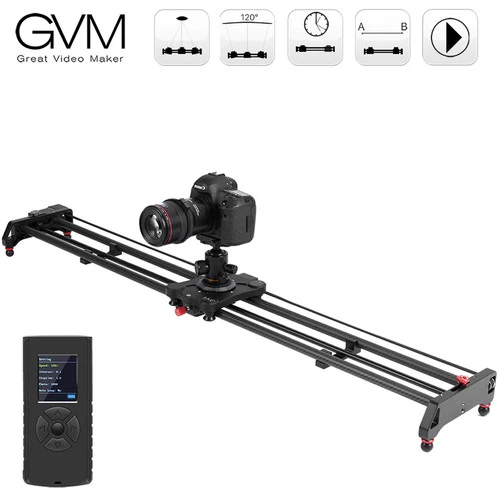 GVM GR-120QD Professional Video Carbon Fiber Motorized Camera Slider (48")