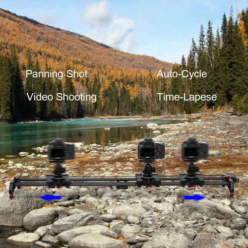 GVM GR-120QD Professional Video Carbon Fiber Motorized Camera Slider (48")