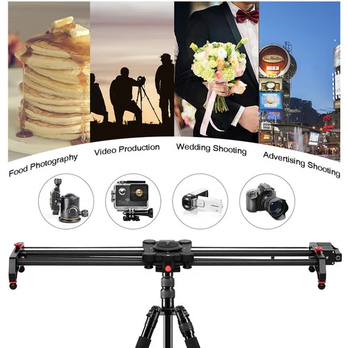 GVM GR-120QD Professional Video Carbon Fiber Motorized Camera Slider (48")