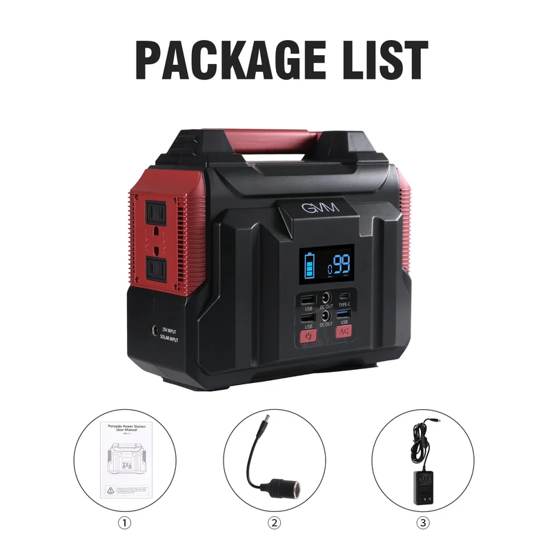 GVM H300W Portable Power Station