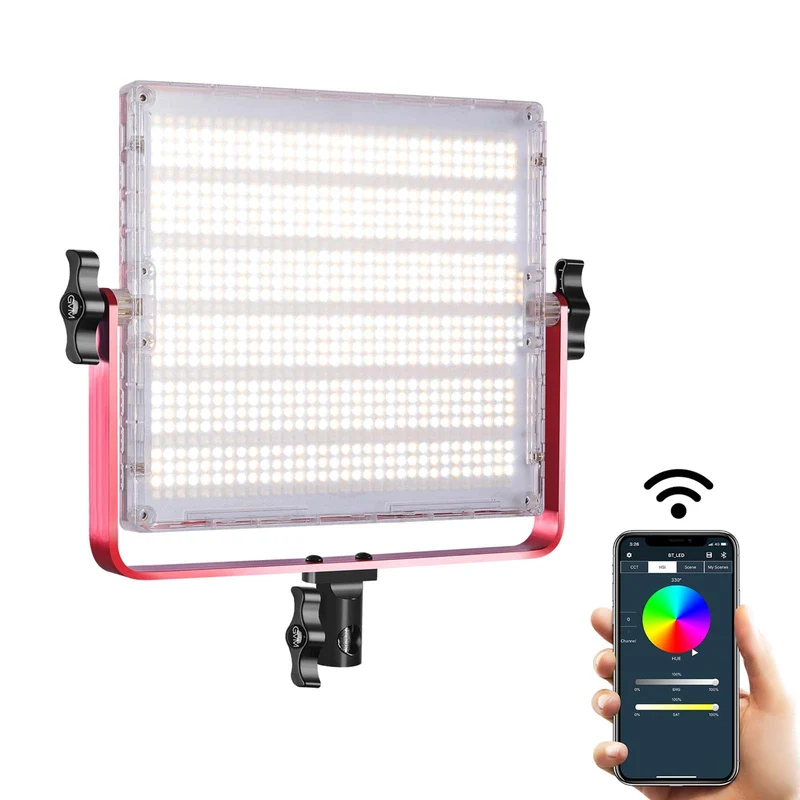 GVM-1200D 50W High Beam Bi-Color+50 WRGB Soft Light Panel