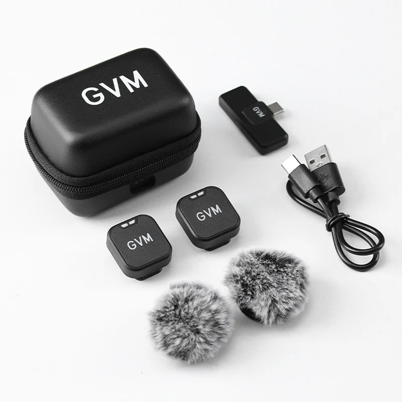 GVM CM2 Wireless Microphone System for Smartphones