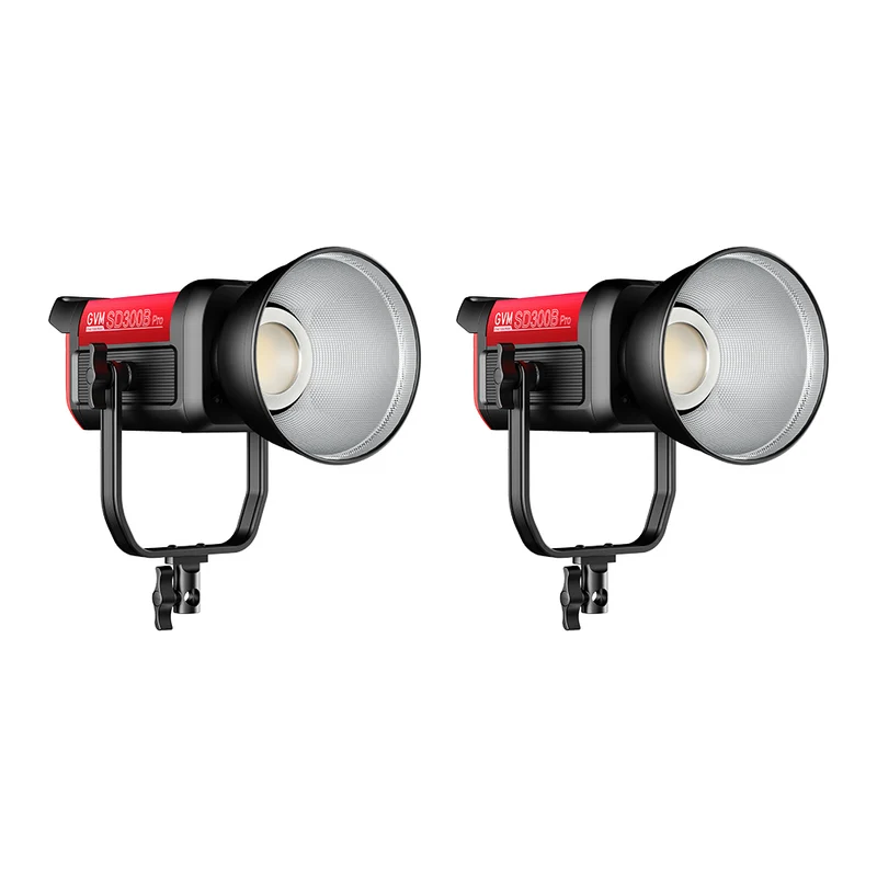 GVM PRO-SD300B 300W Bi-Color Monolight V-mount Mesh Bluetooth(Includes 1 softbox valued at $59)