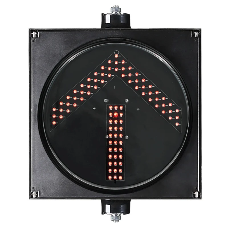 4 stycken LED Trafiksignal 300 Enkel Pil