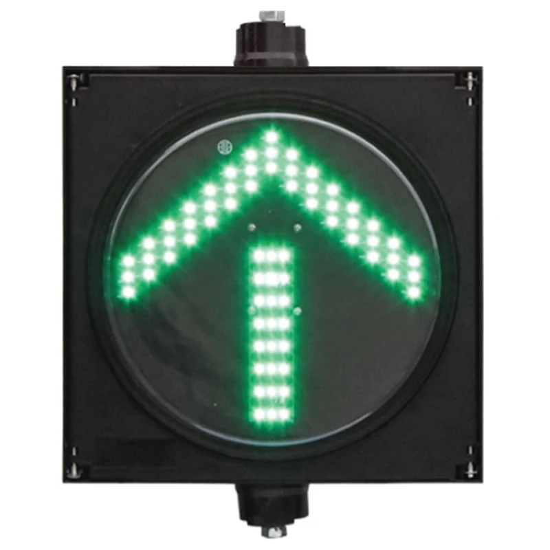 4 stycken LED Trafiksignal 300 Enkel Pil