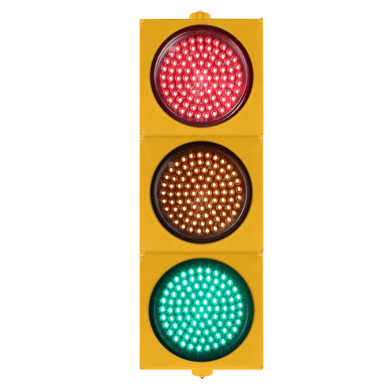 LED Trafiksignal 200 Trippel med Gult Hus