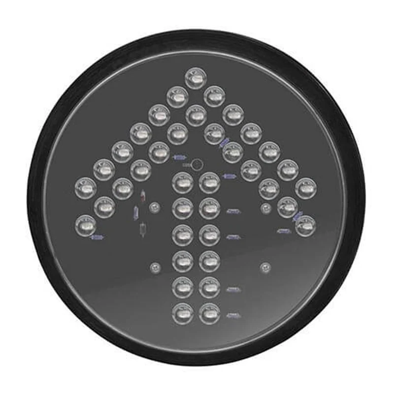 LED Trafiksignallampa 200 Pil