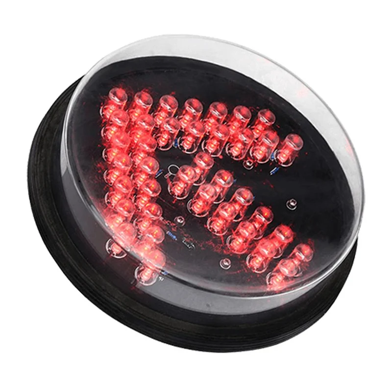 LED Trafiksignallampa 200 Pil