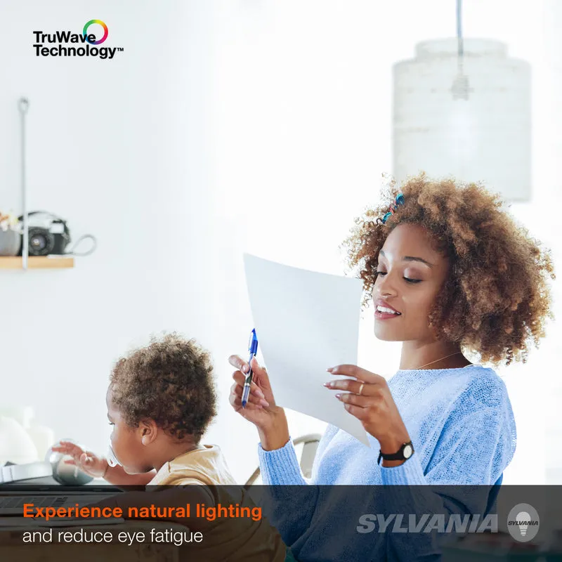 SYLVANIA LED TruWave Globe Light Bulb, 40W = 4.5W, Dimmable, Frosted, Medium Bas, 5000K, Daylight - 6 PK