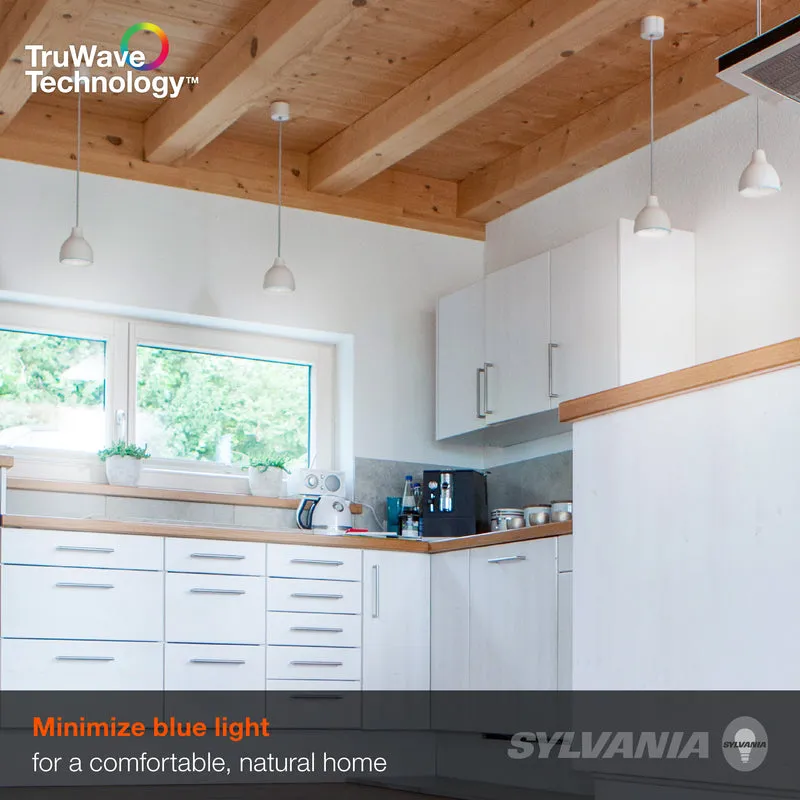 SYLVANIA LED TruWave Globe Light Bulb, 40W = 4.5W, Dimmable, Frosted, Medium Bas, 5000K, Daylight - 6 PK