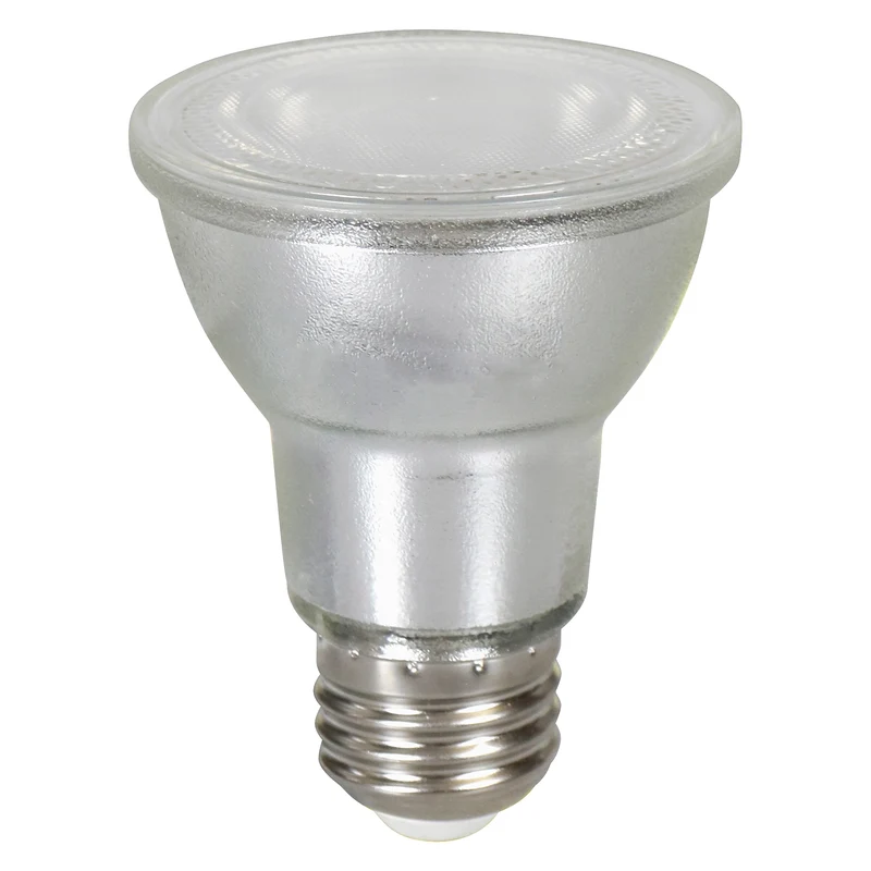 SYLVANIA LED TruWave PAR20 Light Bulb, 50W = 6W, Medium Base, Dimmable, 3000K, White - 1 PK