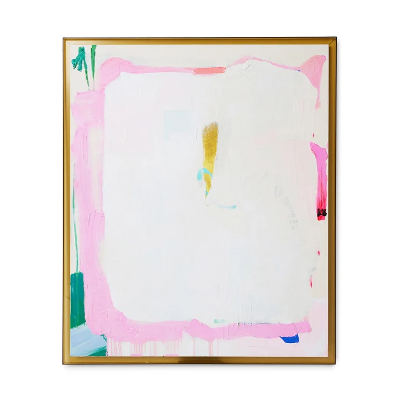Wandbild Framed artwork white sands, 127x152cm