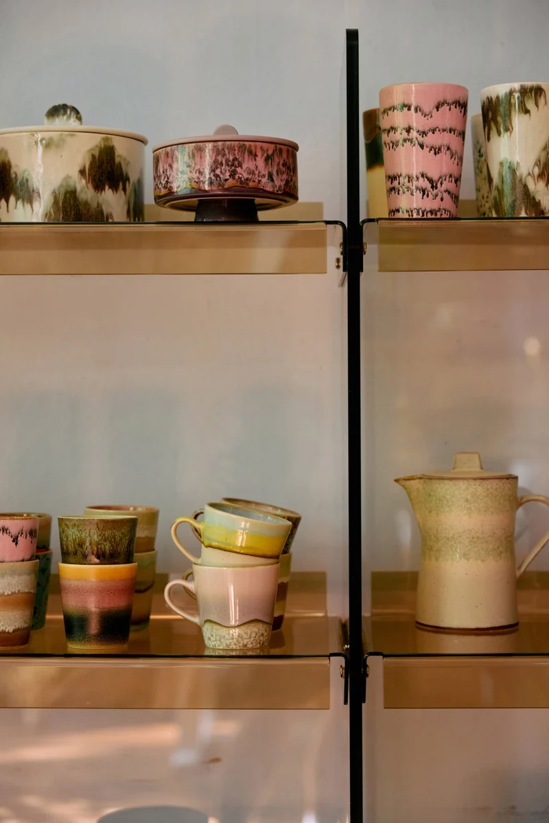 70's Ceramics: Americano Tasse, Glint