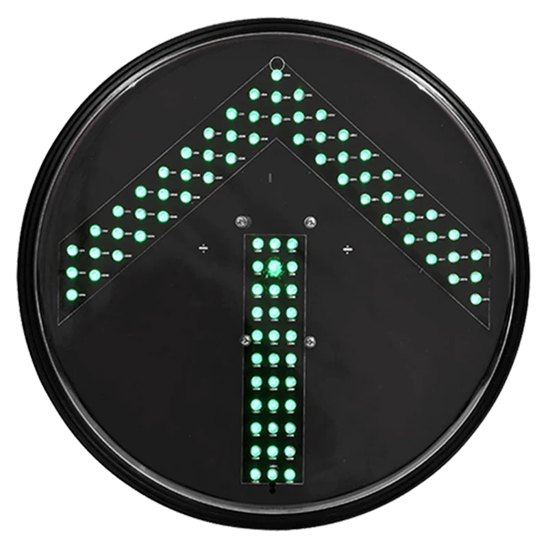 LED Trafiksignallampa 300 Grön Pil